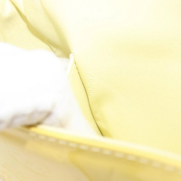 LOUIS VUITTON Monogram Vernis Thompson Street Bag Lime Yellow M91071 Auth gh1370 - Picture 13 of 16